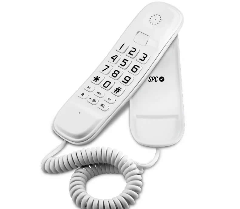 SPC Telefono ORIGINAL LITE 2 SobremesaMural Blanc